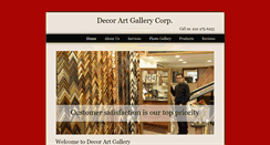 Desktop Screenshot of decorartgallerynyc.com